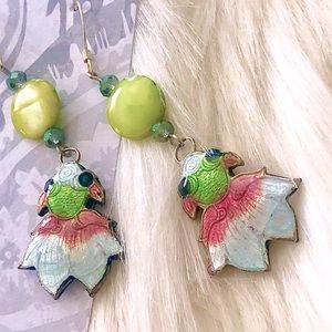 Koi Fish Dangly Earrings!!!